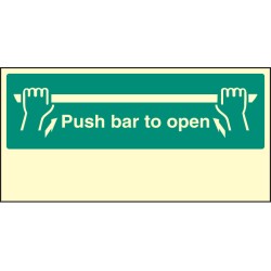Push Bar to Open
