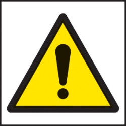 ! - Warning - Exclamation Symbol