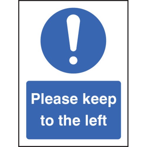 Please Keep to the Left