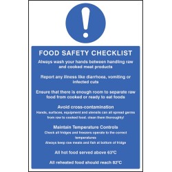 Food Safety Checklist
