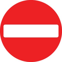 No Entry - Class R2 - Permanent