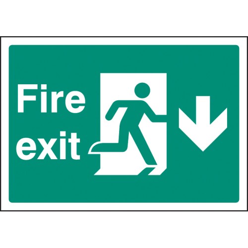 A4 - Fire Exit Down