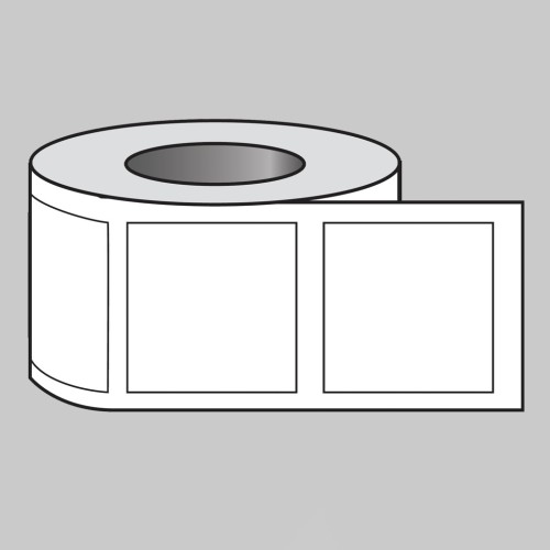 Custom Square Roll of Labels