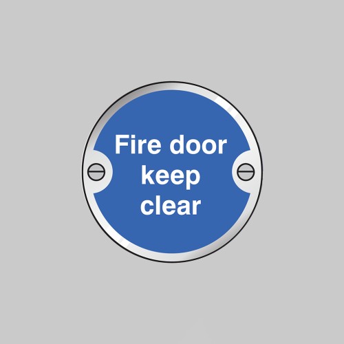 Fire Door Keep Clear Disc